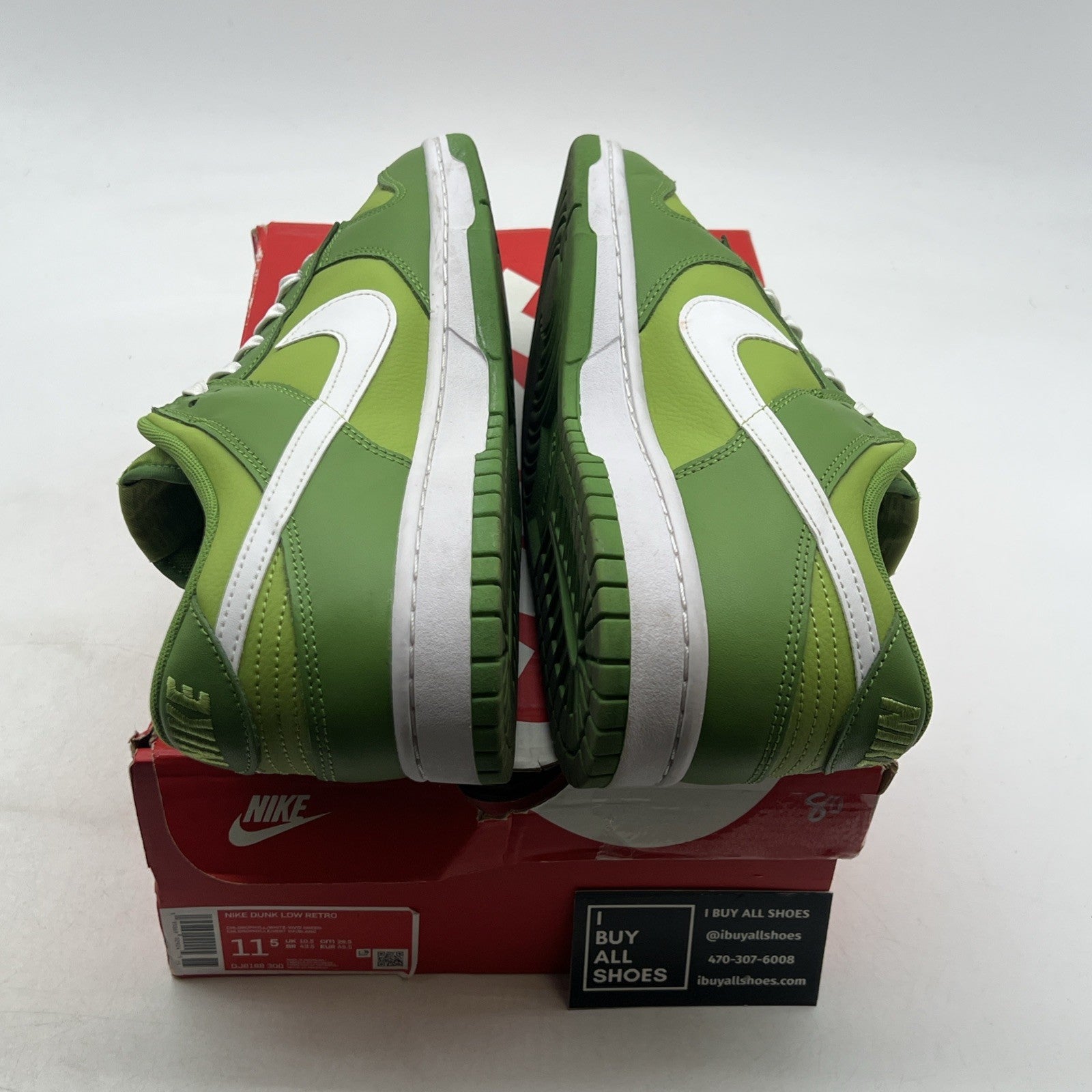 Size 11.5 - Nike Dunk Low Chlorophyll (DJ6188-300)