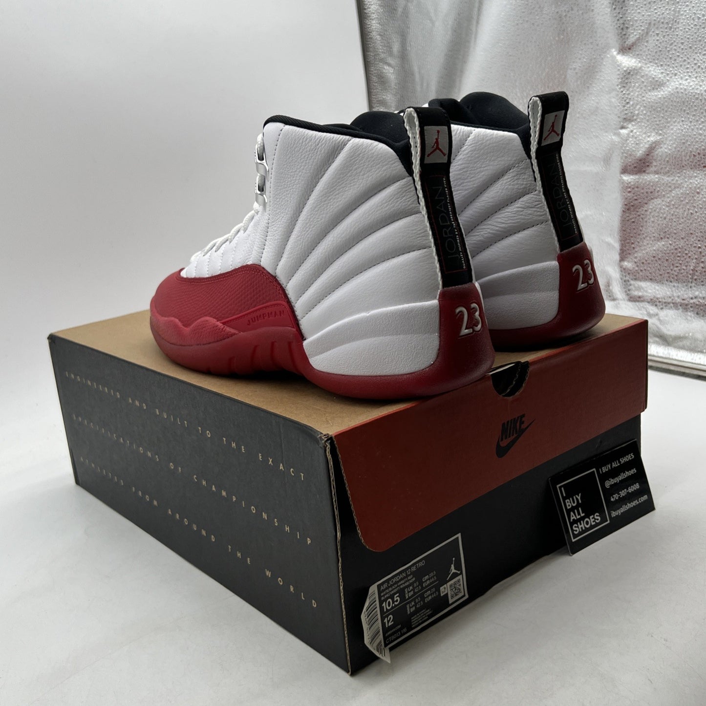 Size 10.5 - Air Jordan 12 Retro 2023 Mid Cherry (CT8013-116)
