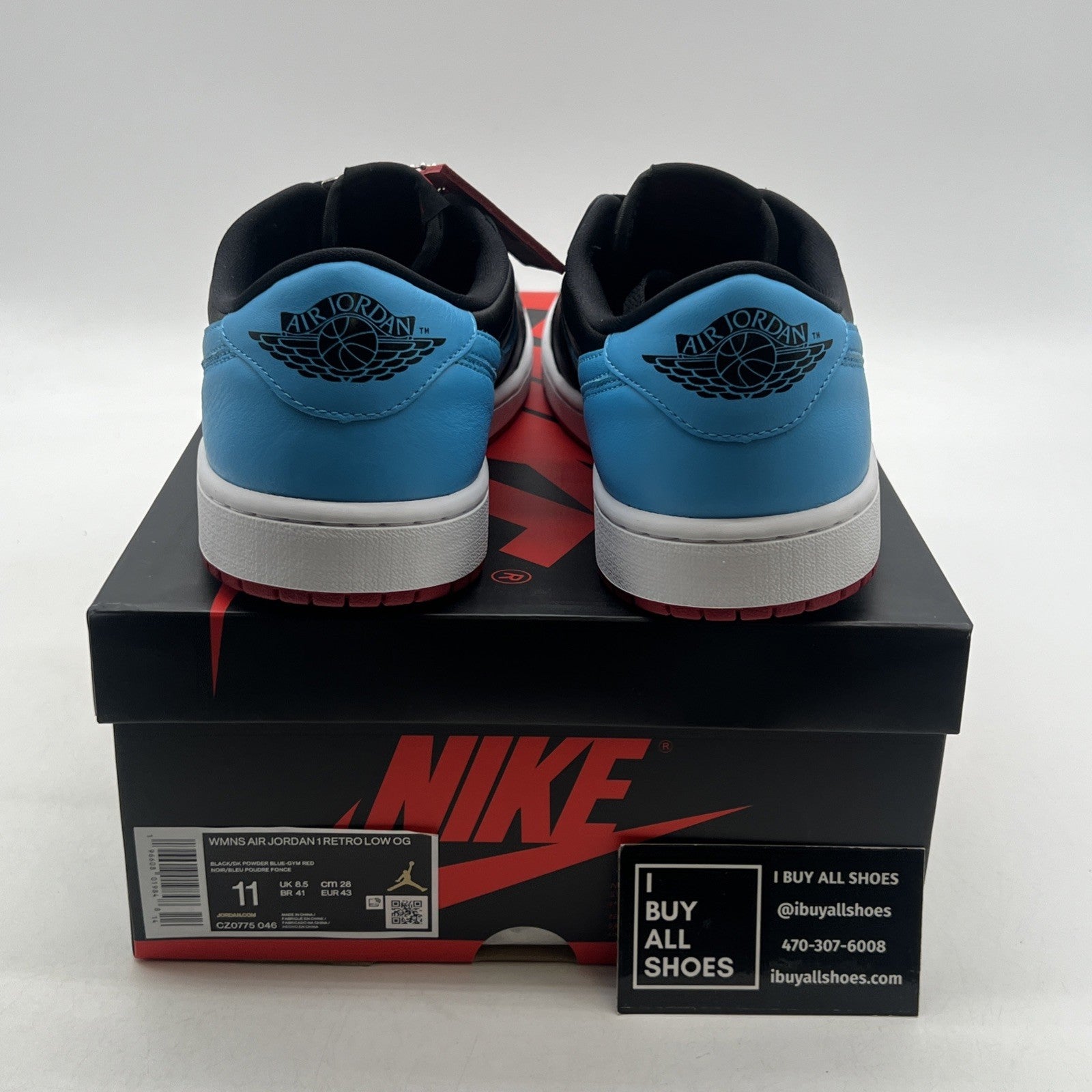 Size 11 - Air Jordan 1 Retro OG Low NC to Chi W (CZ0775-046)
