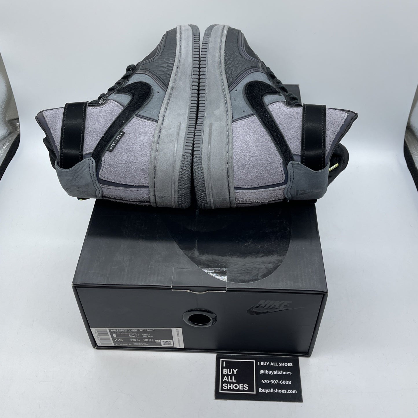 Size 6 - Nike A Ma Maniére x Air Force 1 High Hand Wash Cold (CT6665-001)