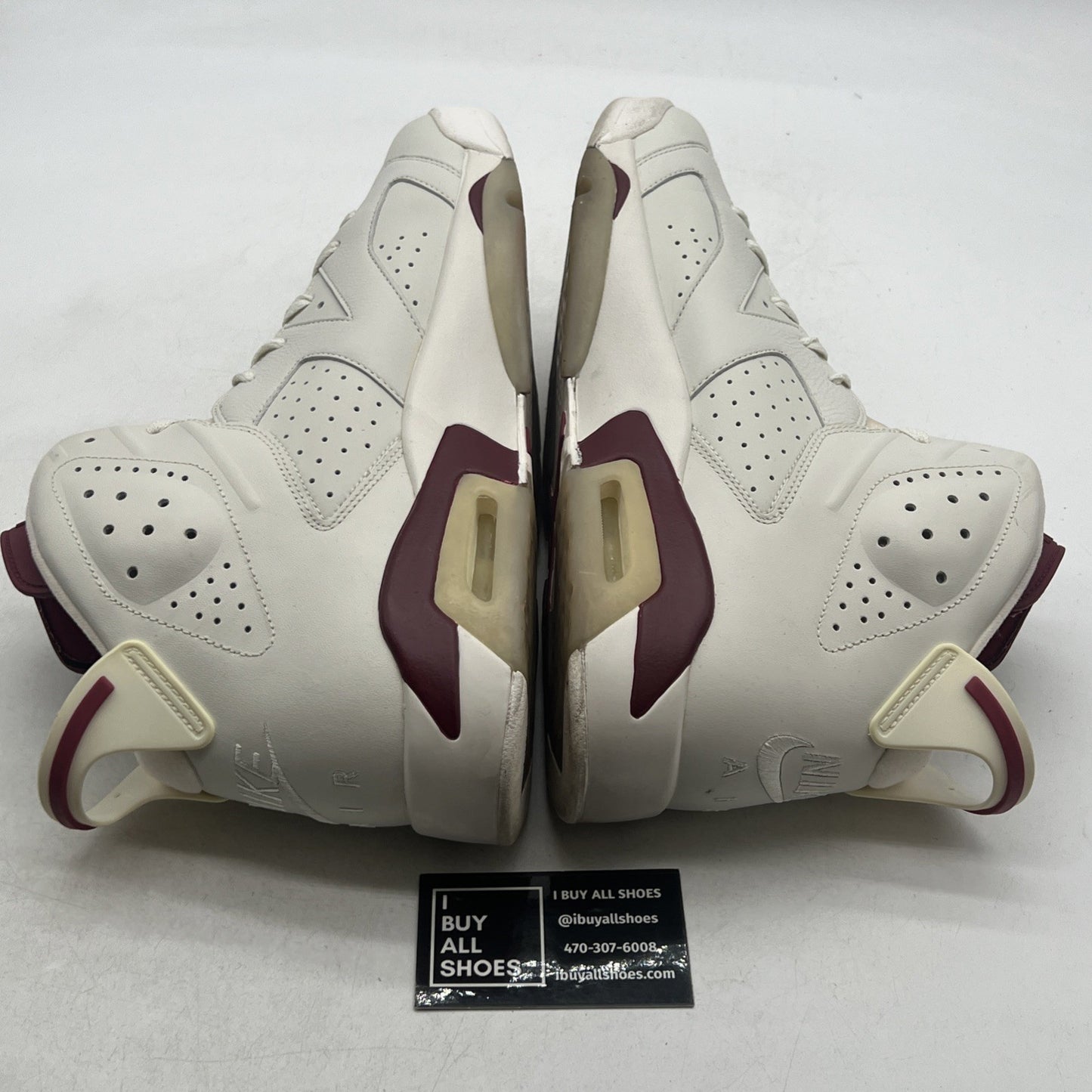 Size 14 - Air Jordan 6 Retro 2015 Maroon (384664-116)