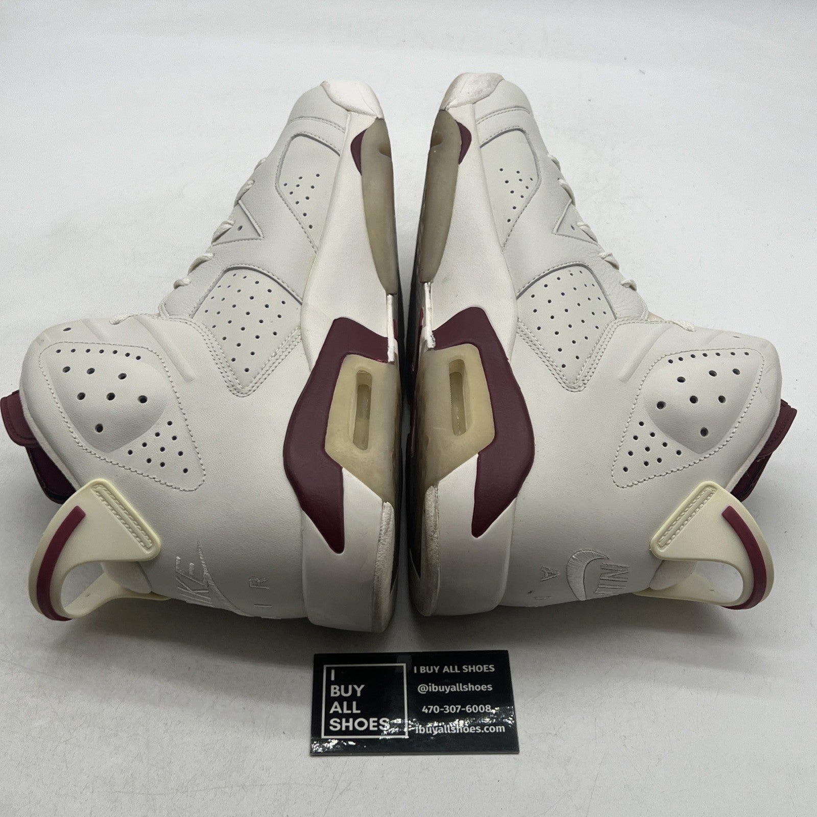 Size 14 - Air Jordan 6 Retro 2015 Maroon (384664-116)