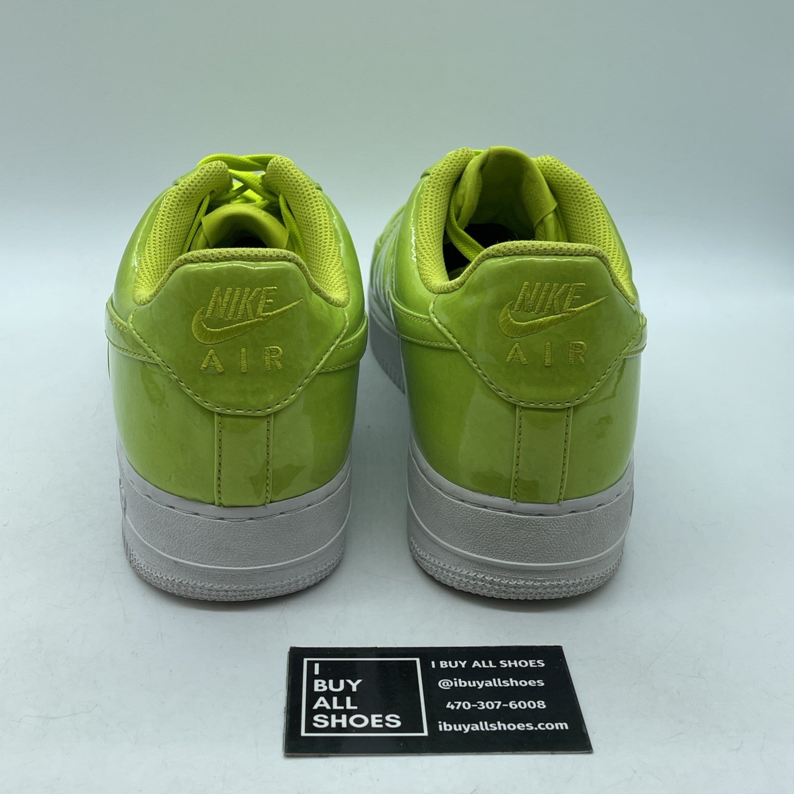Size 12 - Nike Air Force 1 '07 LV8 UV Cyber Green Leather (AJ9505-300)