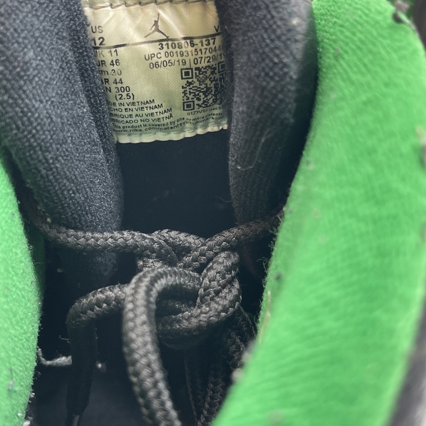 Size 12 - Air Jordan 10 Retro 2019 Seattle Green White Leather (310806-137)