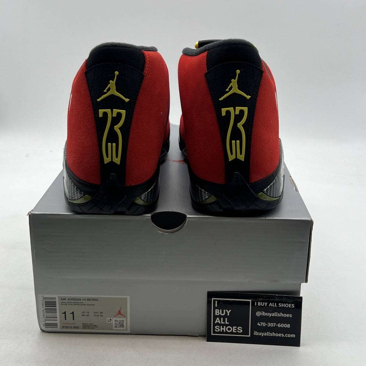 Size 11 - Air Jordan 14 Retro 2025 Ferrari (IF5015-600)