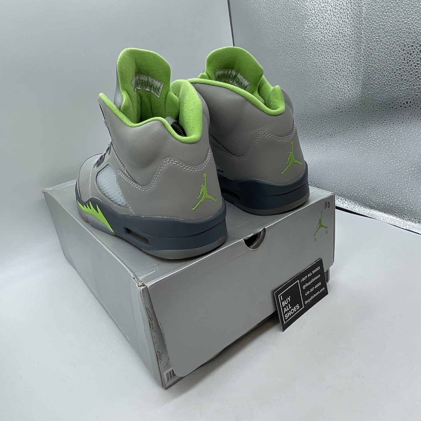 Size 9 - Air Jordan 5 Retro Green Bean (DM9014-003)