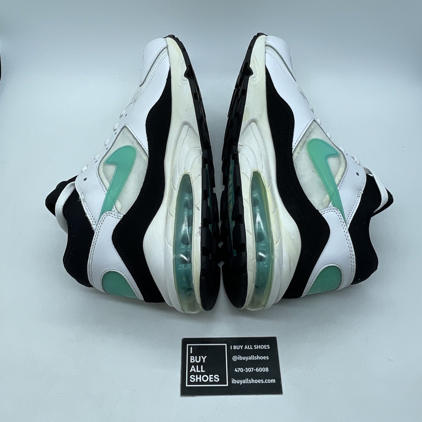 Size 13 - Nike Air Max 93 Dusty Cactus White Black Suede Leather (306551-103)