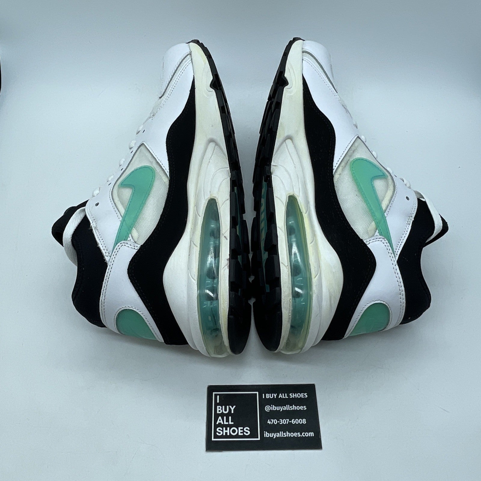 Size 13 - Nike Air Max 93 Dusty Cactus White Black Suede Leather (306551-103)