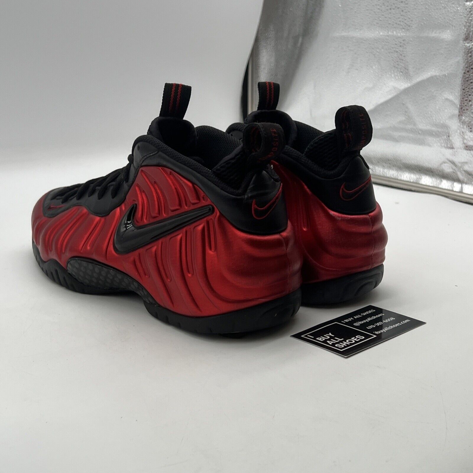 Size 11.5 - Nike Air Foamposite Pro University Red (624041-604)