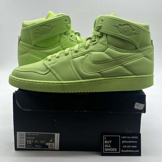 Size 15.5 - Billie Eilish x Air Jordan 1 KO Volt W (DN2857-330)