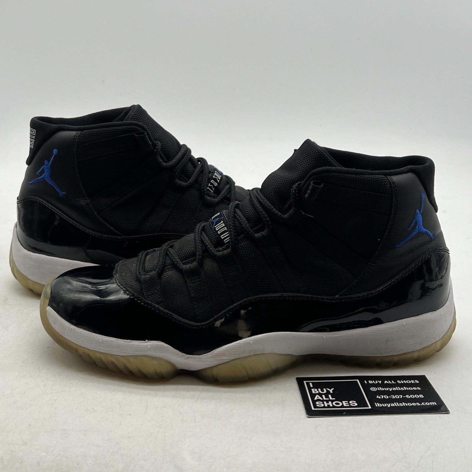Size 9.5 - Air Jordan 11 Retro 2009 Space Jam (378037-041)