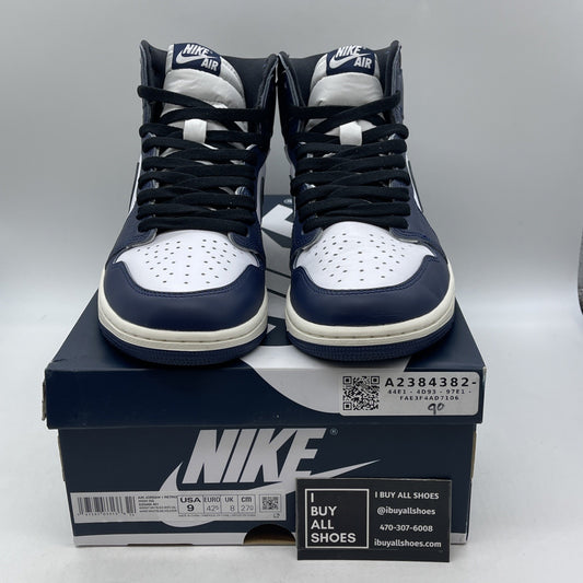 Size 9 - Air Jordan 1 Retro OG High Midnight Navy (DZ5485-401)