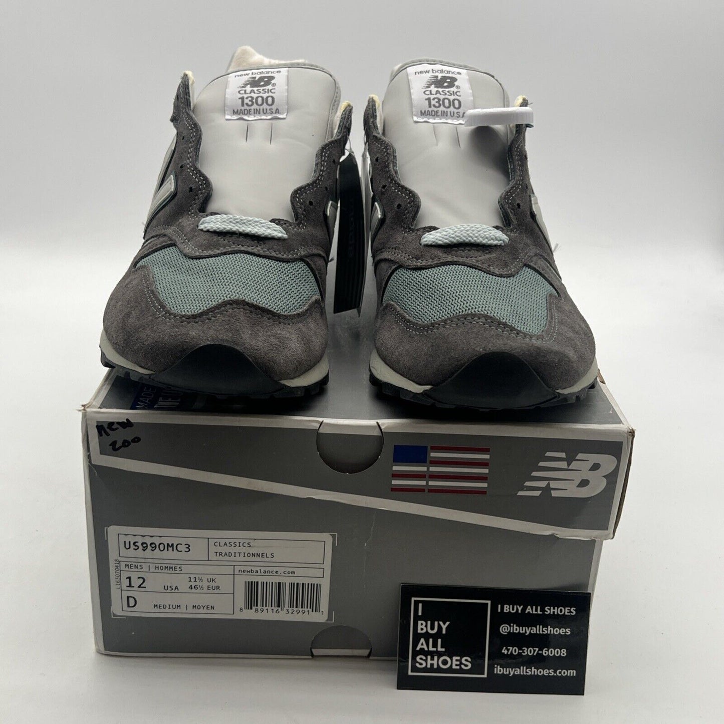 Size 12 -New Balance 1300 Steel Blue-(M1300CLS)