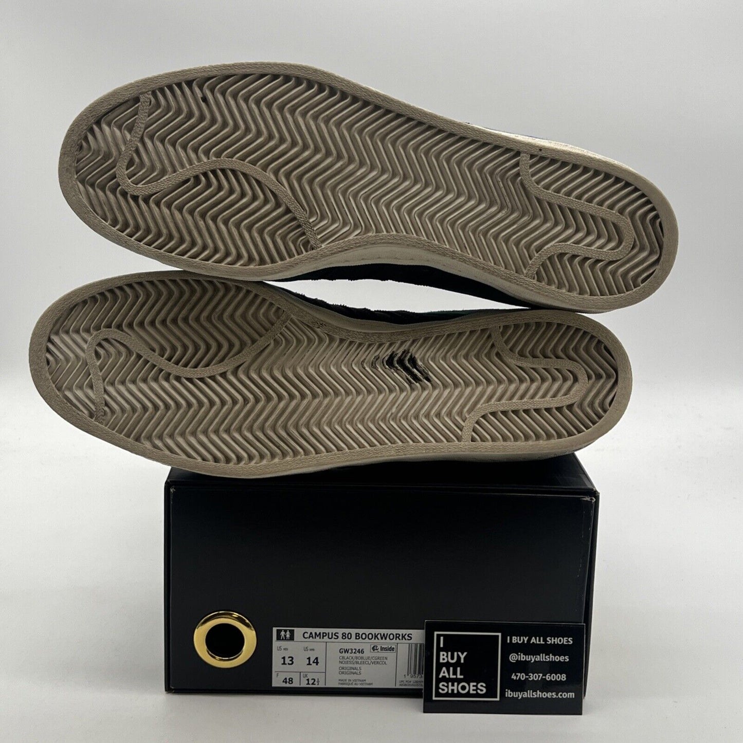 Size 13 - Adidas Book Works x Campus 80s Jazz (GW3246)