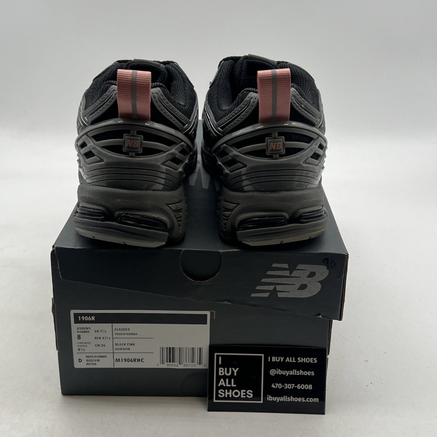 Size 8 - New Balance 1906R Black Pink Moon (M1906RHC)
