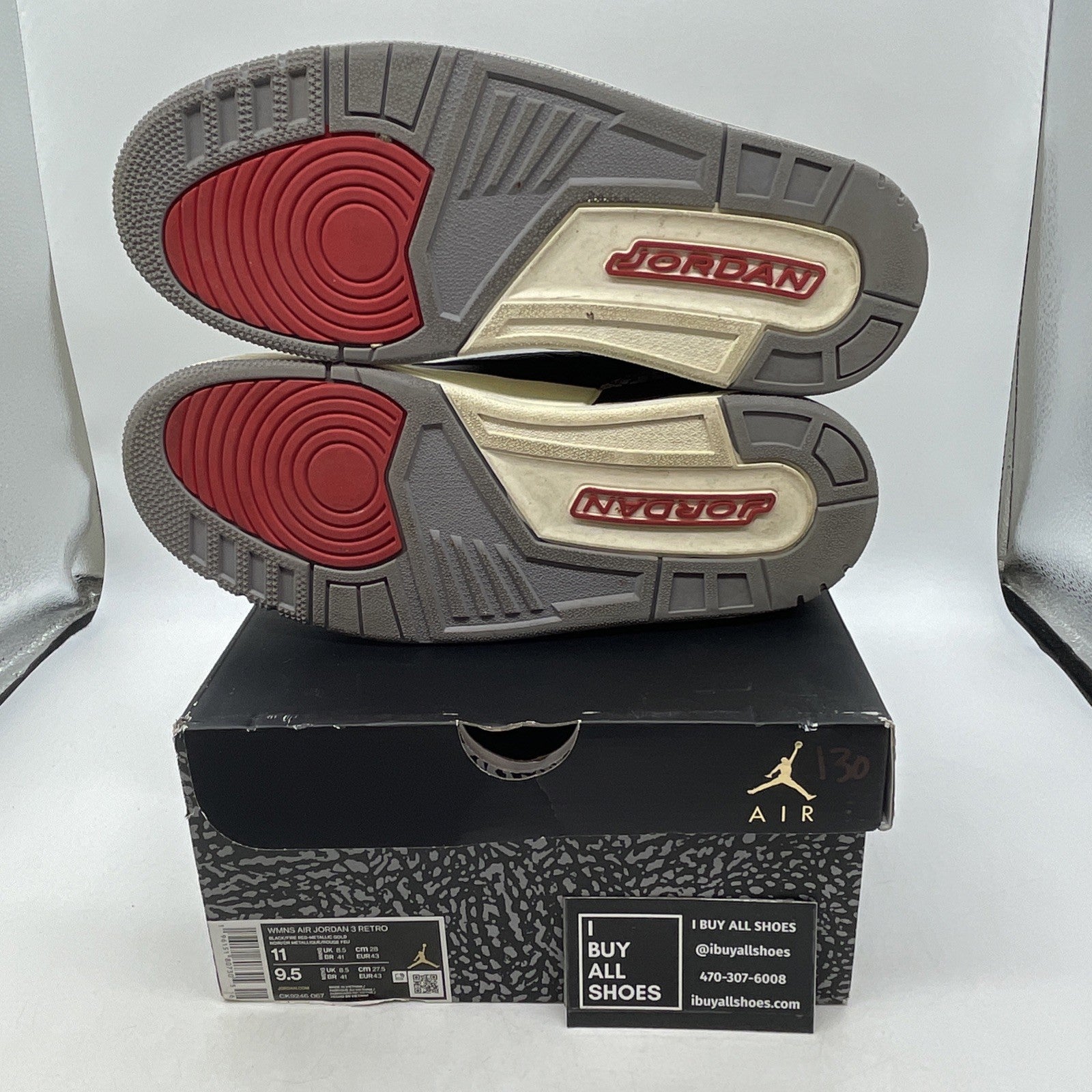 Size 11W - Air Jordan 3 Retro Mid Black Gold (CK9246-067)