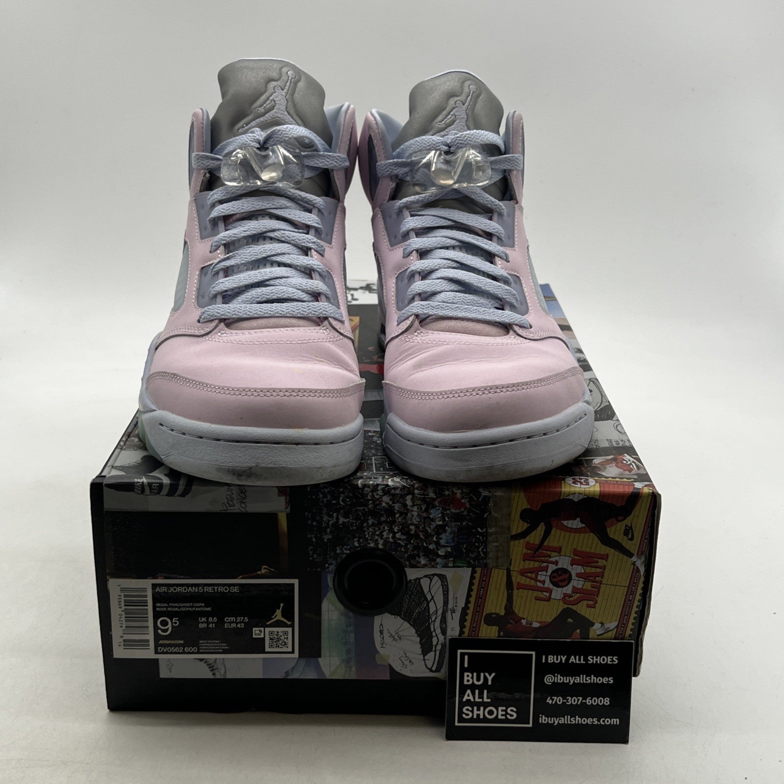 Size 9.5 - Air Jordan 5 Easter 2022 (DV0562-600)