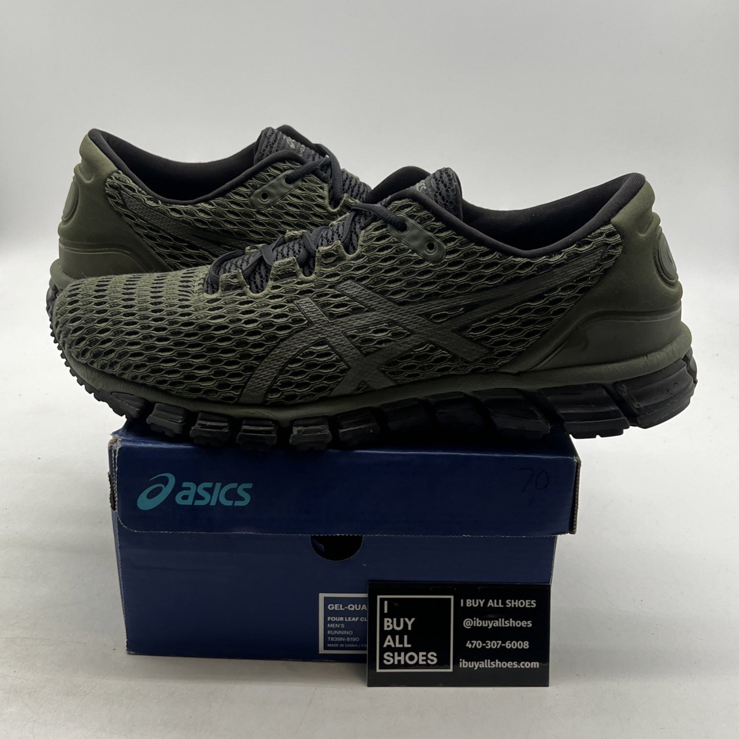 Size 11.5 - Asics Gel Quantum 360 Shift MX Clover Green (T839N-8190)