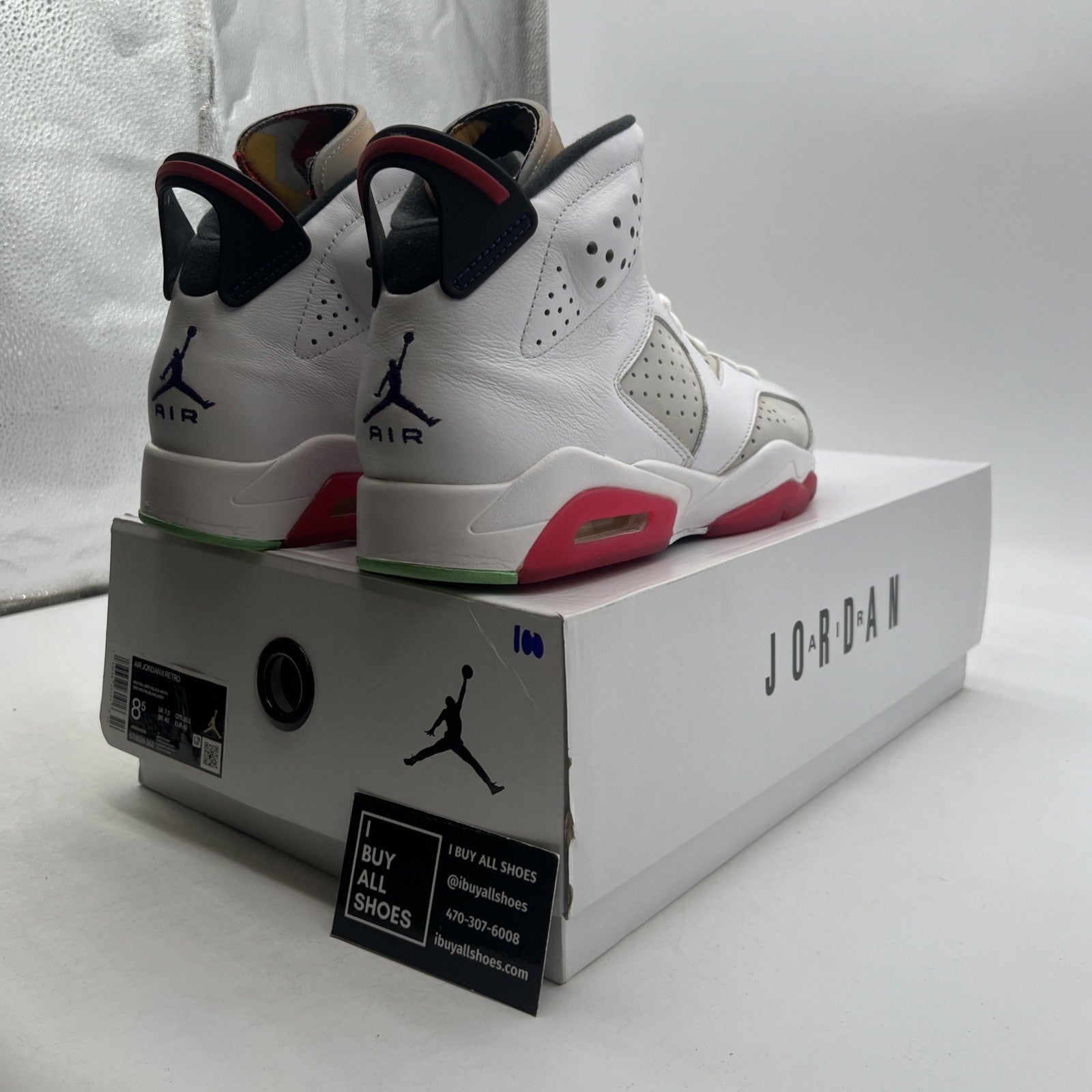 Size 8.5 - Air Jordan 6 Retro Hare (CT8529-062)