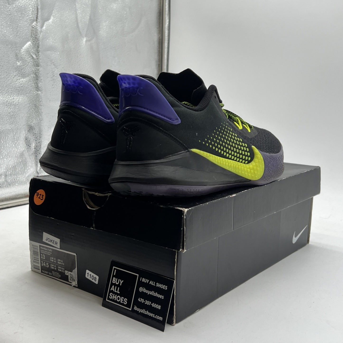 Size 13 - Nike Mamba Fury Lakers Away (CK2087-003)