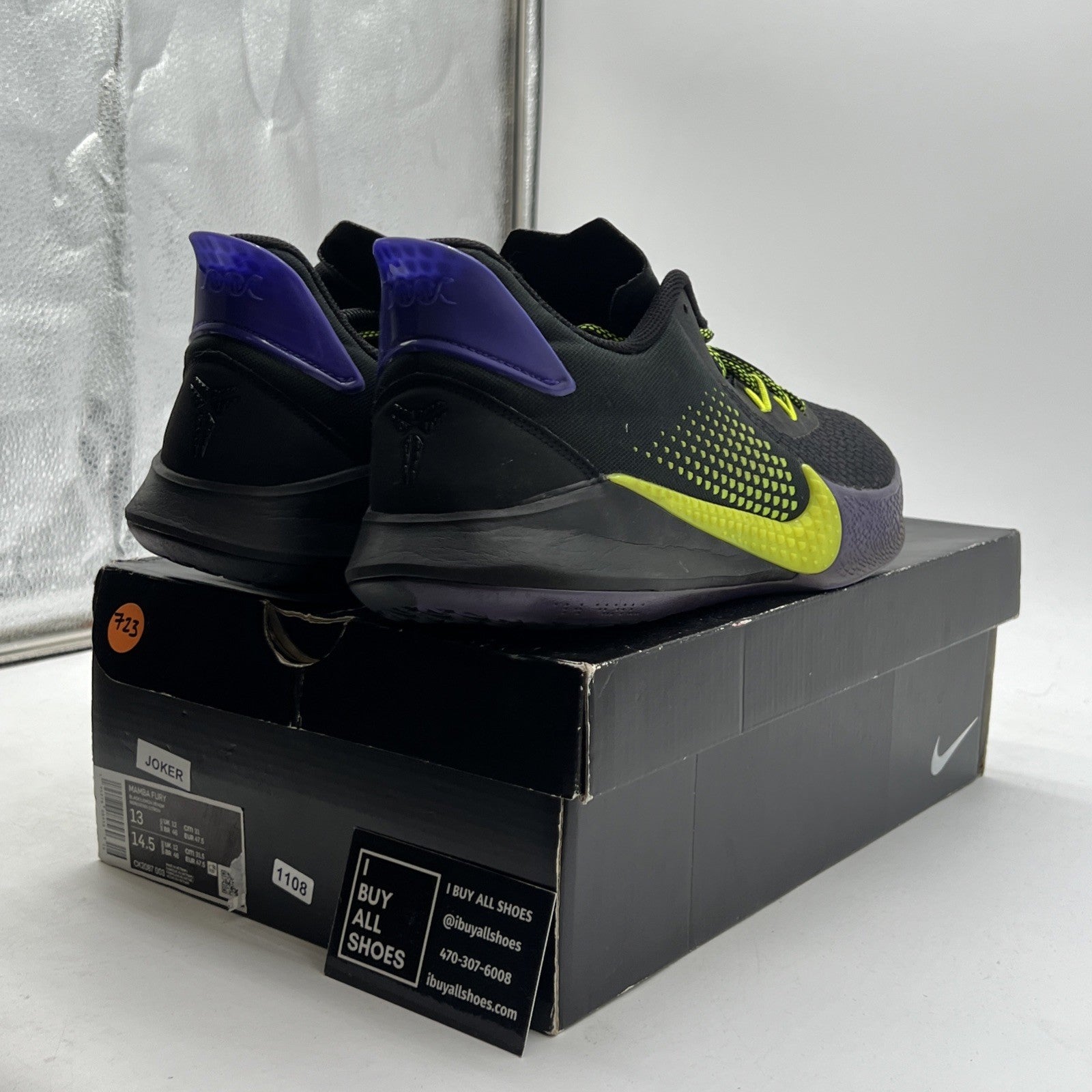 Size 13 - Nike Mamba Fury Lakers Away (CK2087-003)