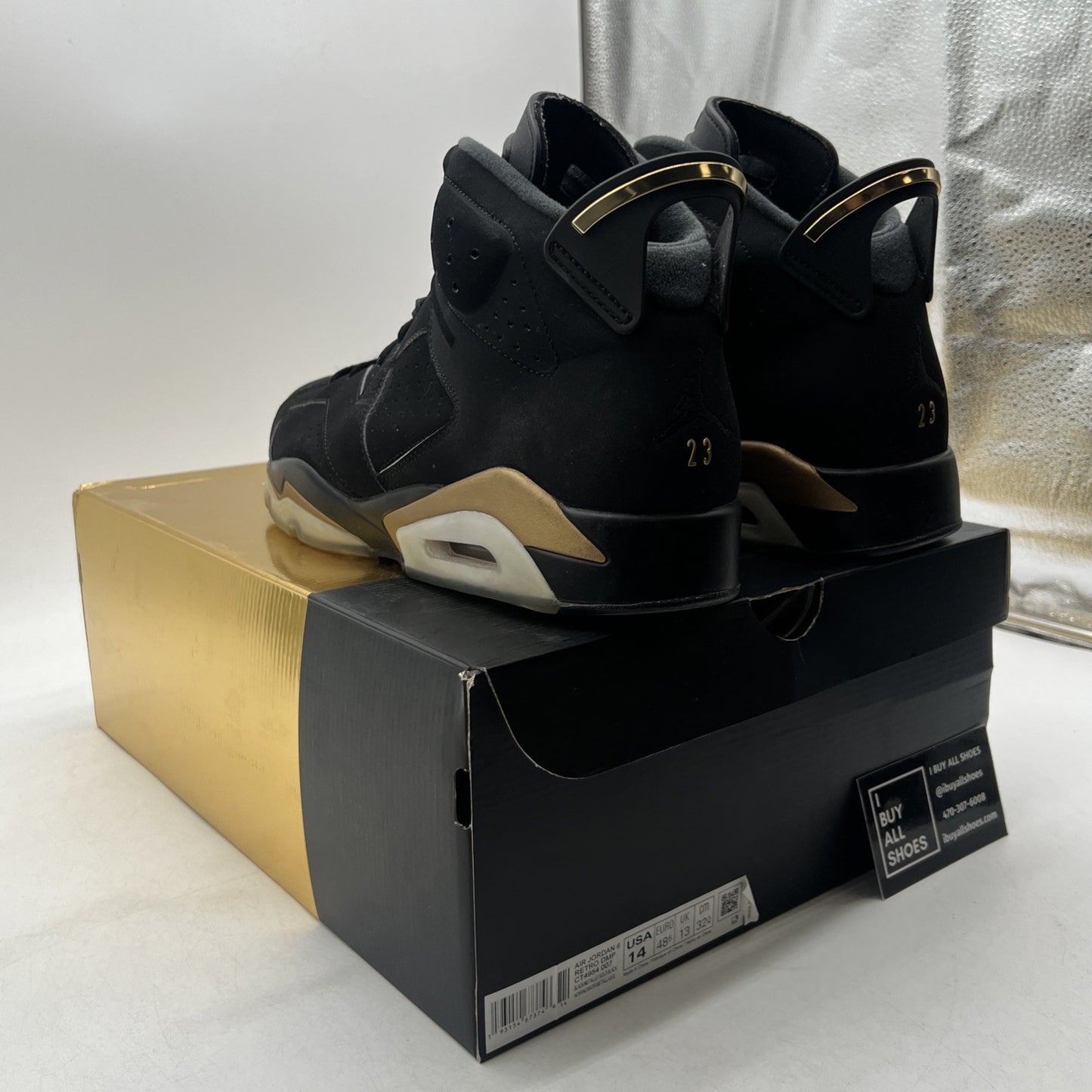 Size 14 - Air Jordan 6 Retro Defining Moments 2020 (CT4954-007)