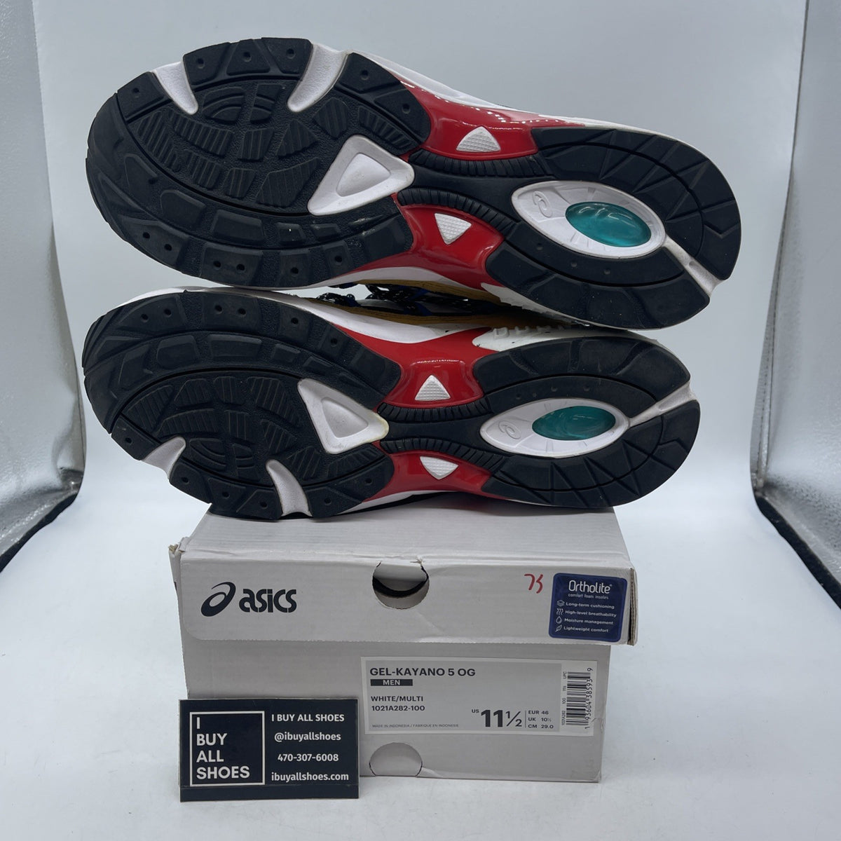 Size 11.5 - ASICS GEL-Kayano 5 Reconstructed (1021A282100)
