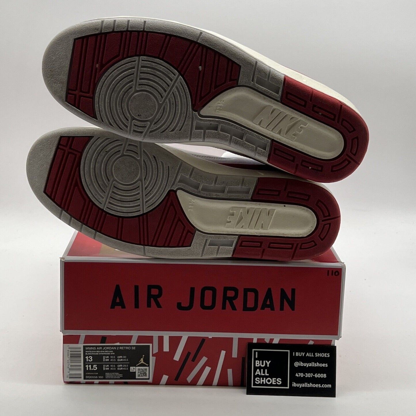 Size 13 - Nina Chanel Abney x Air Jordan 2 Retro SE White W (DQ0558-160)
