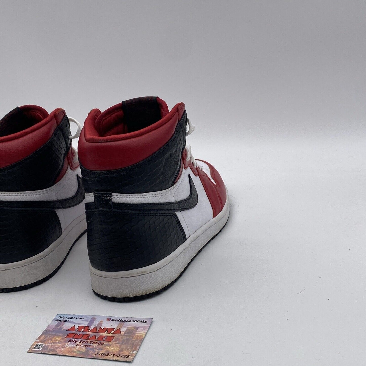 Size 11 - Air Jordan 1 Retro OG High Satin Red W