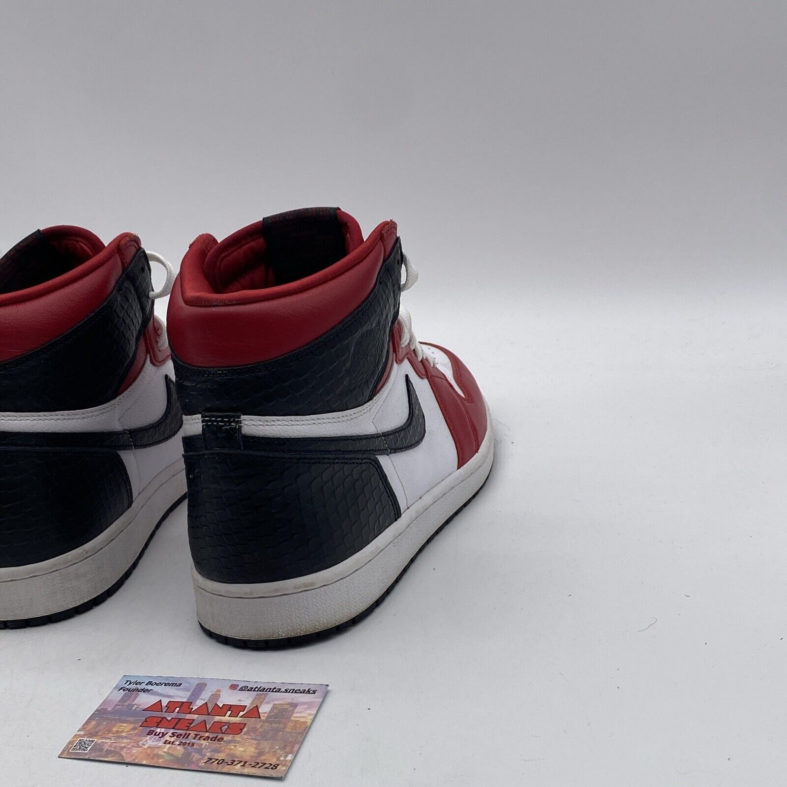 Size 11 - Air Jordan 1 Retro OG High Satin Red W