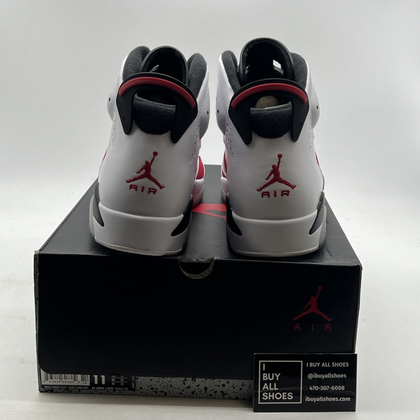 Size 11 - Air Jordan 6 Retro 2014 Carmine (384664-160)