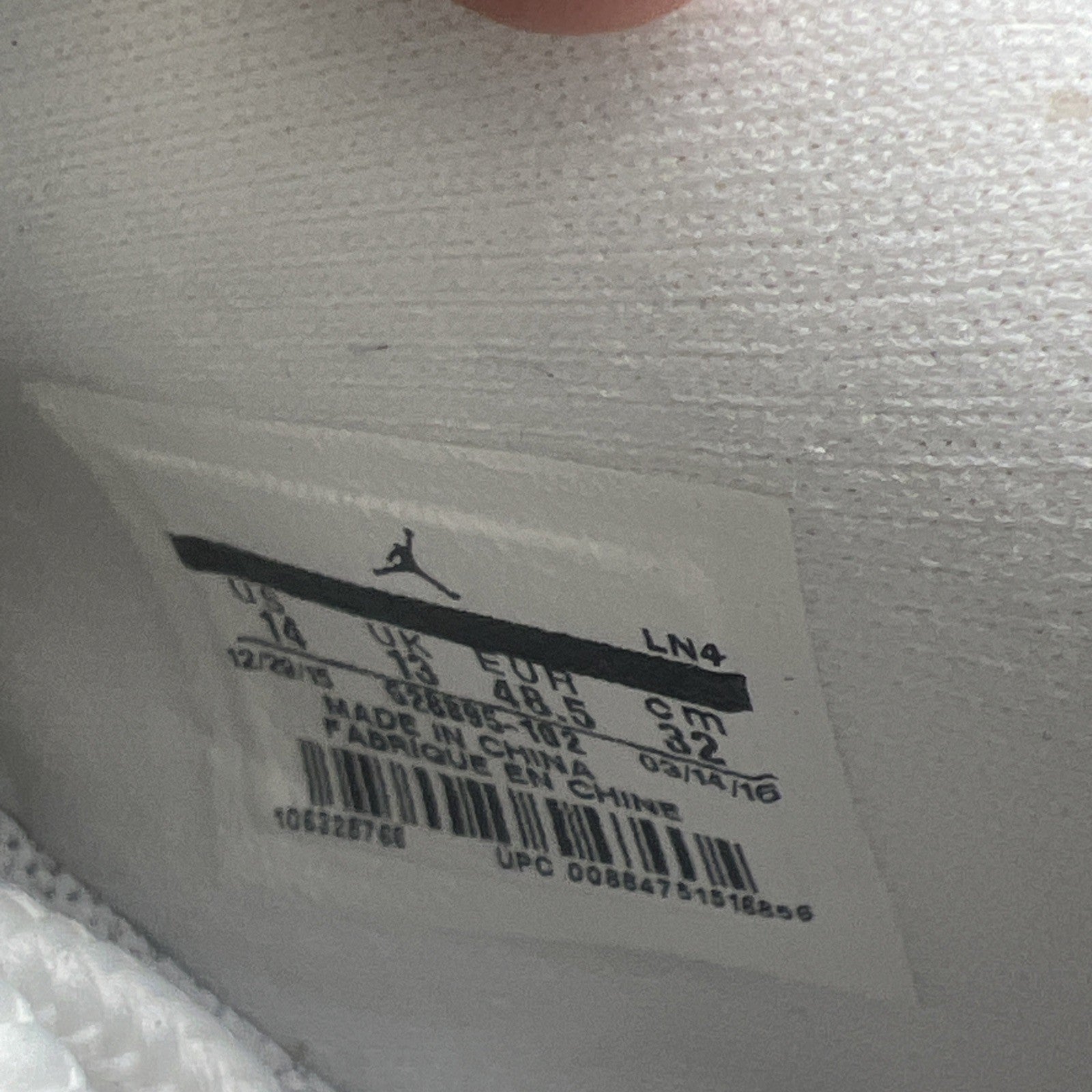 Size 14 - Air Jordan 11 Retro 2016 Low Cherry (528895-102)