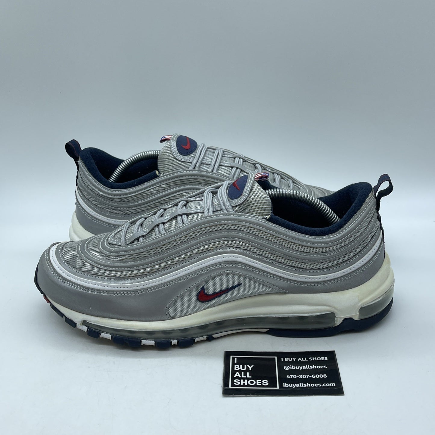 Size 12 - Nike Air Max 97 OG SP Puerto Rico Grey Suede Leather (DH2319-001)