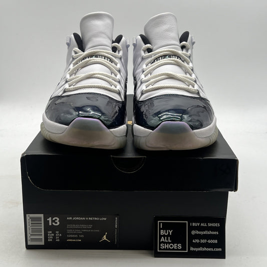 Size 13 - Air Jordan 11 Retro Low Emerald (528895-145)