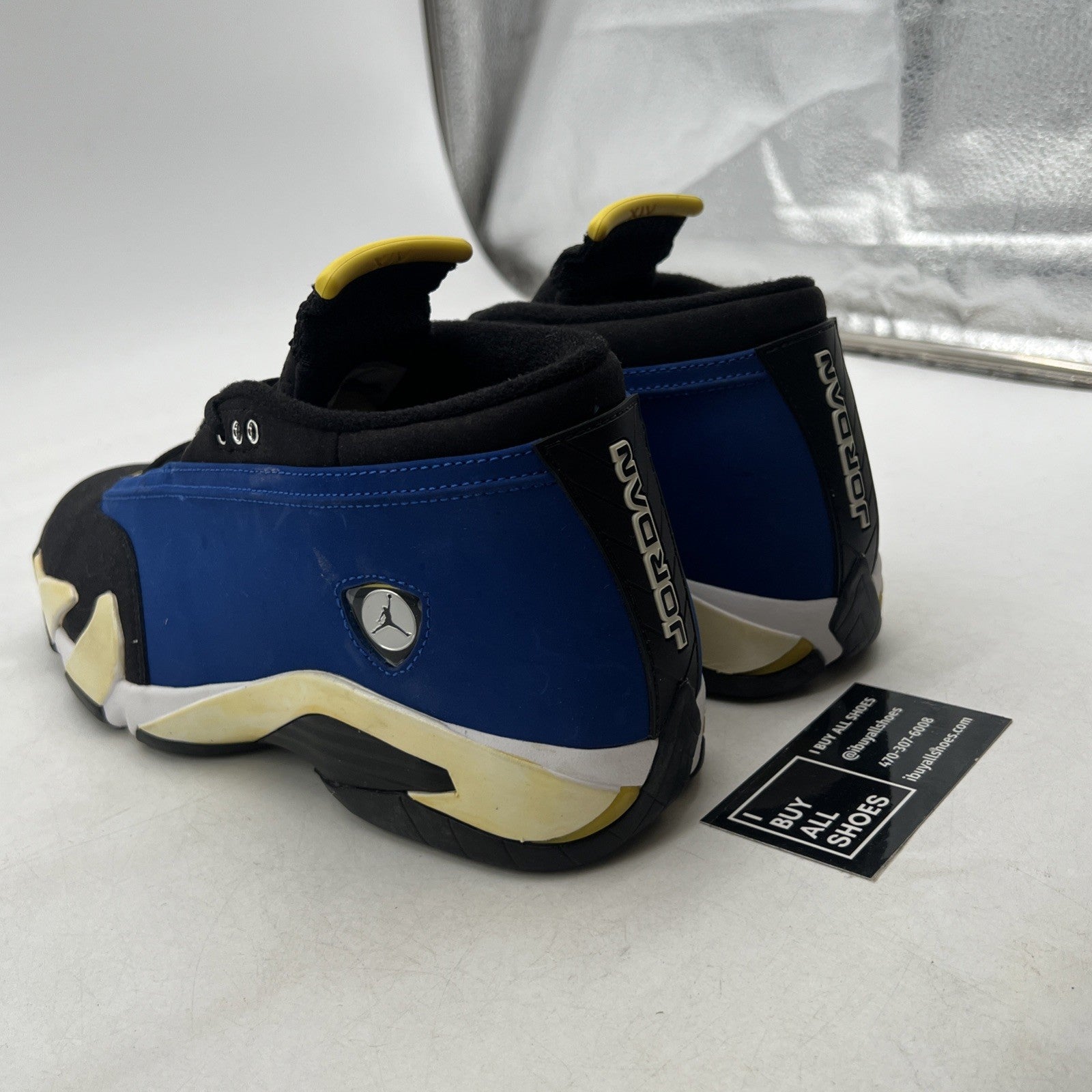 Size 9 - Air Jordan 14 Retro 2015 Low Laney (807511-405)