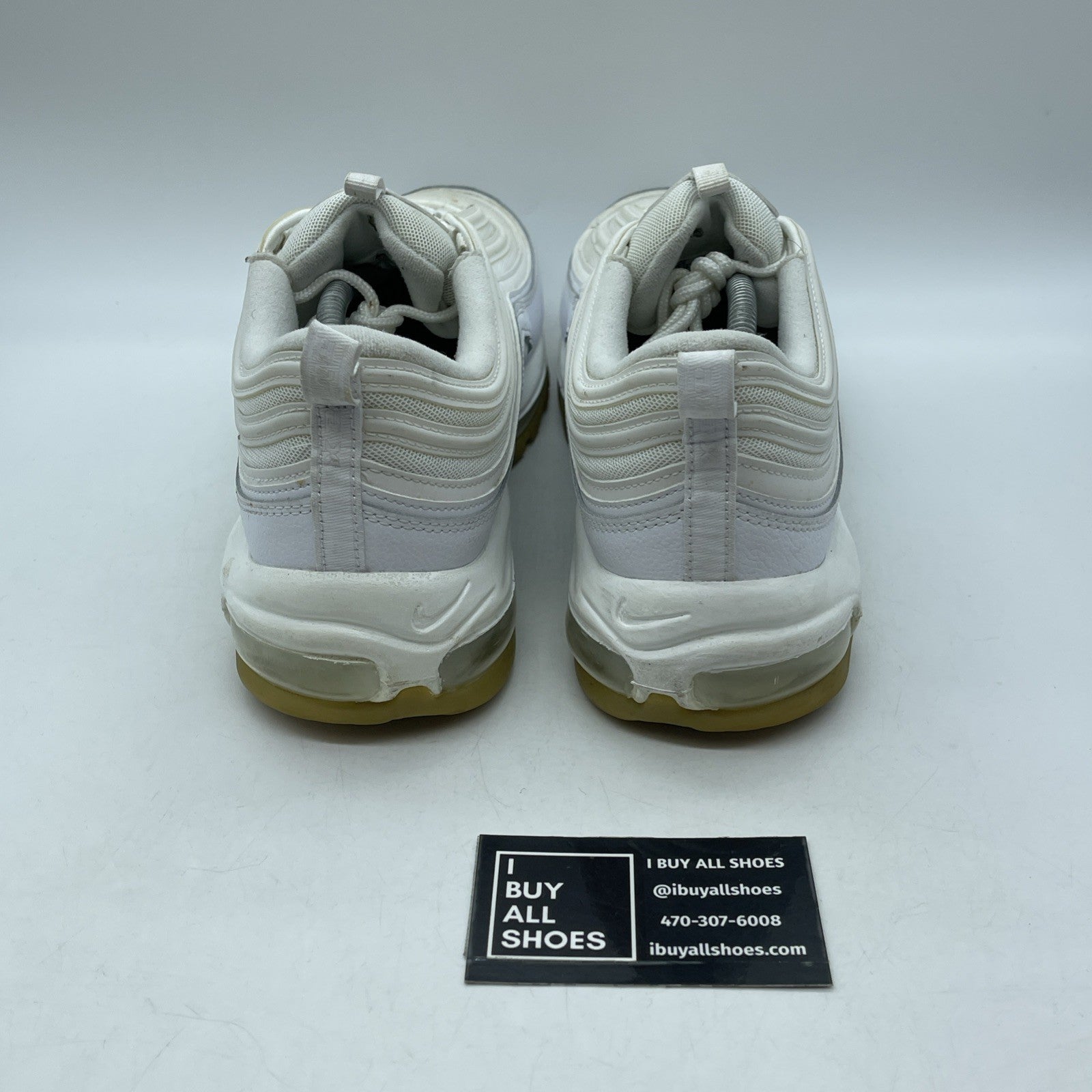 Size 14 - Nike Air Max 97 White Gum Suede Leather (DJ2740-100)