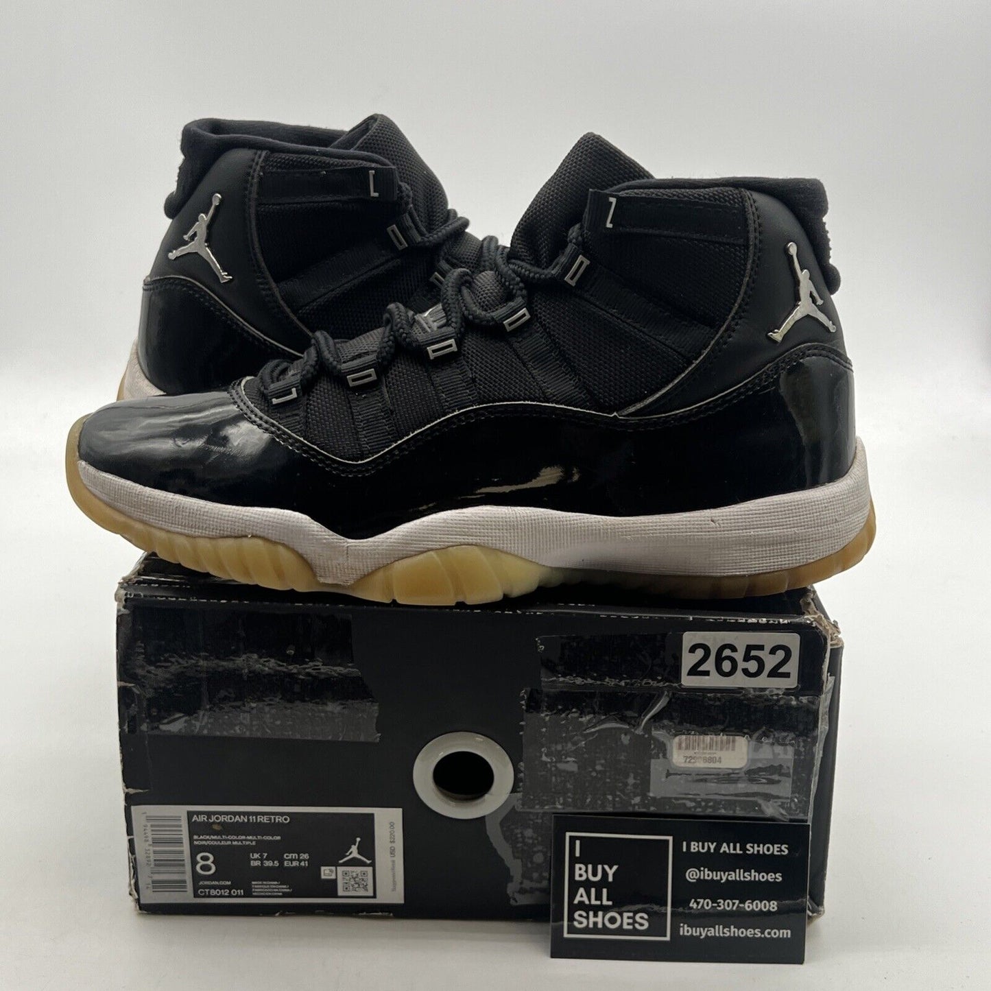 Size 8 - Air Jordan 11 Retro High Jubilee / 25th Anniversary (CT8012-011)