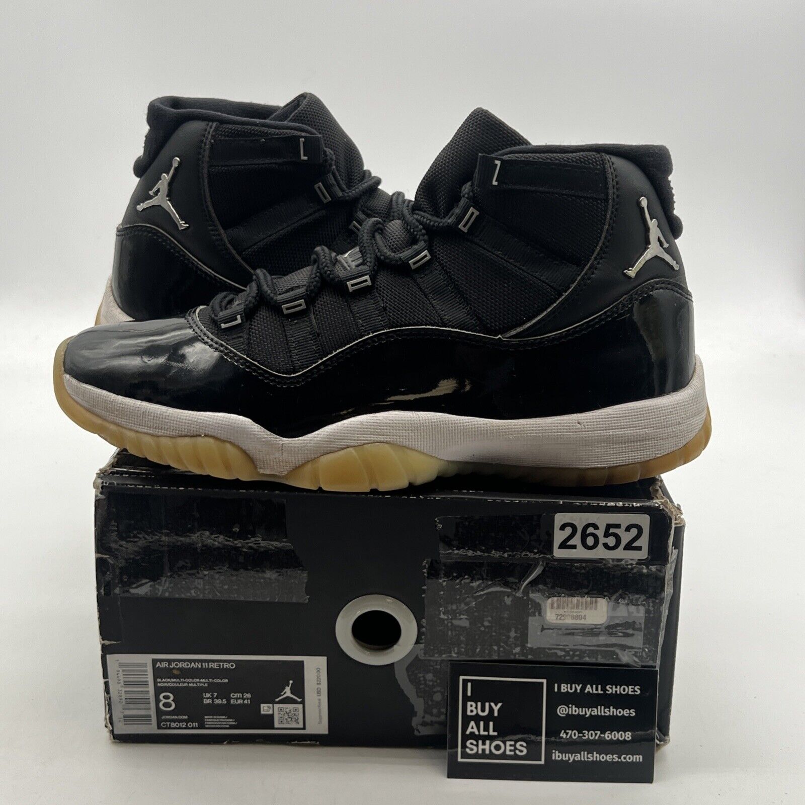 Size 8 - Air Jordan 11 Retro High Jubilee / 25th Anniversary (CT8012-011)