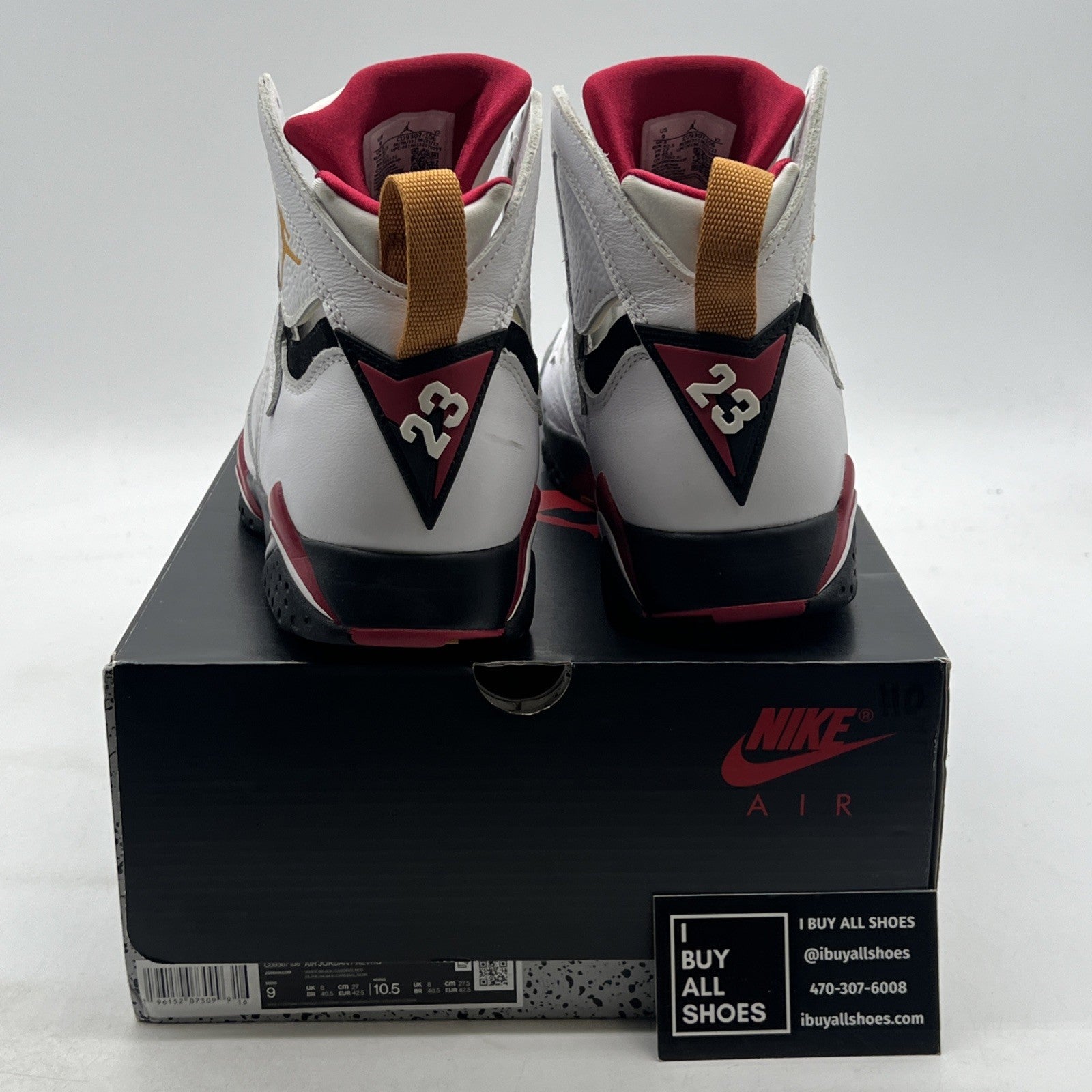 Size 9 - Air Jordan 7 Cardinal 2022 (CU9307-106)