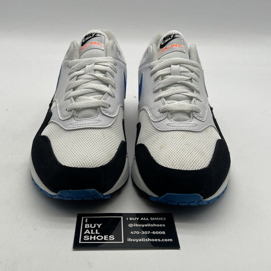 Size 11.5 - Nike Air Max 1 Photo Blue Total Orange (AH8145-112)