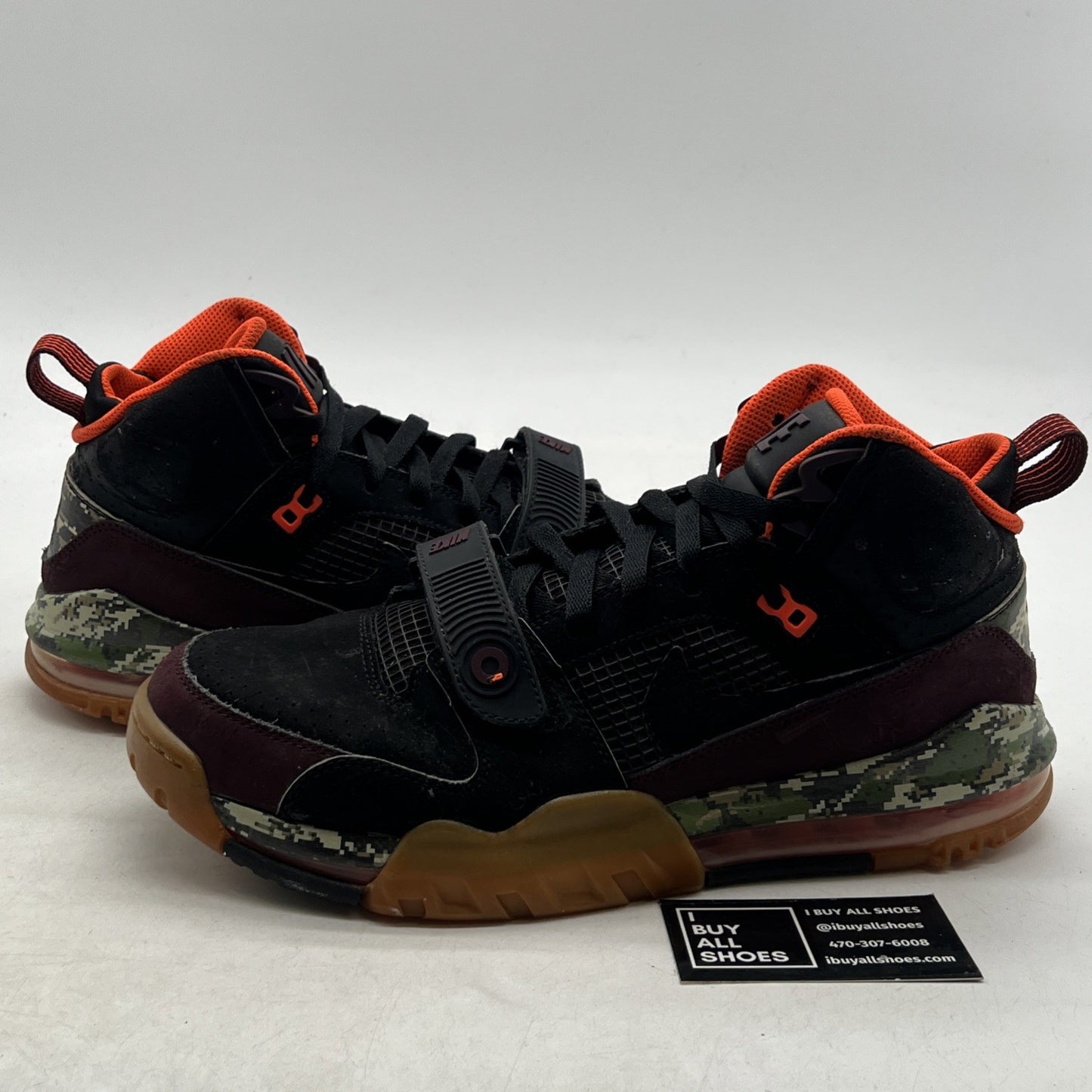 Size 11 - Nike Air Max Bo Jax Premium Black (654479-001)