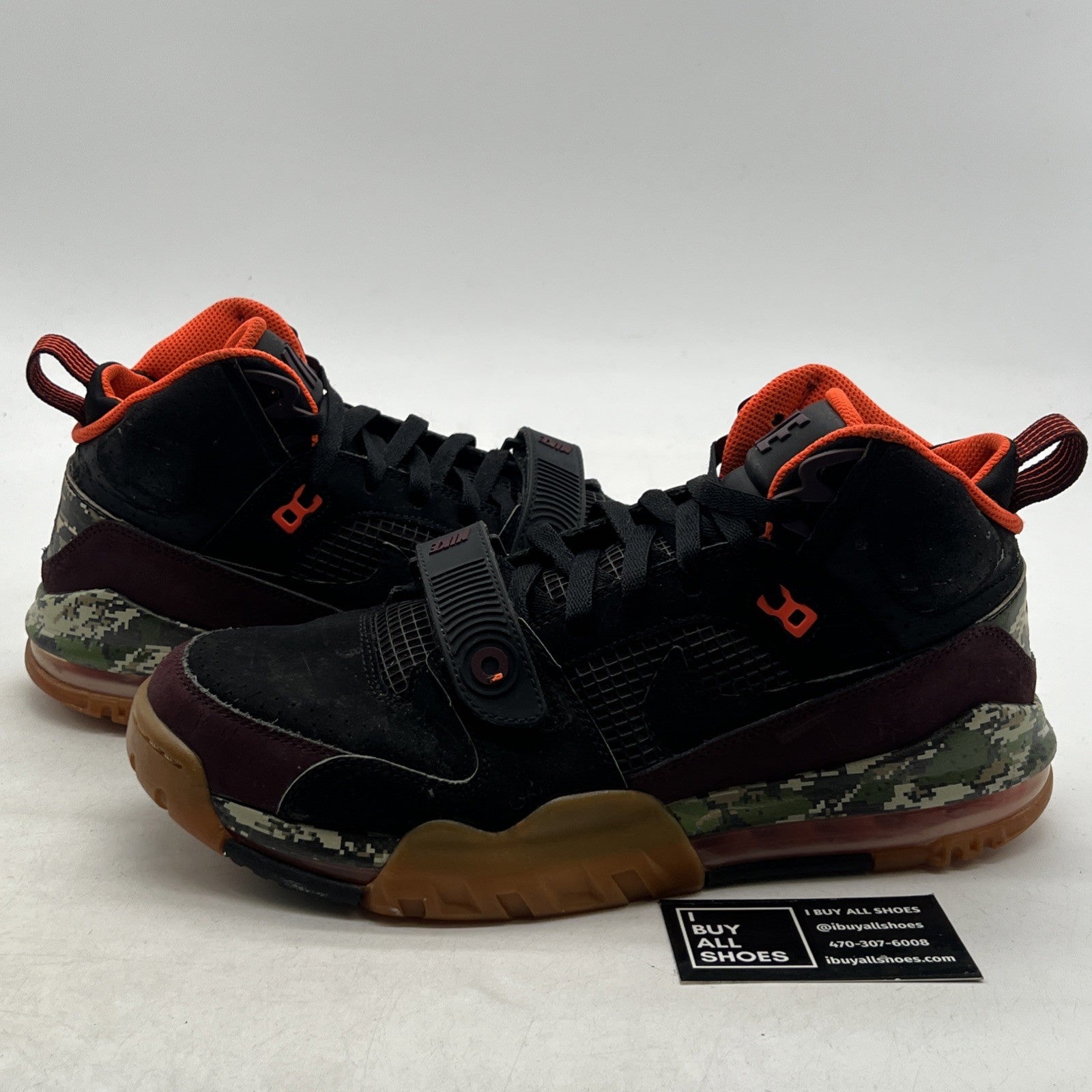 Size 11 - Nike Air Max Bo Jax Premium Black (654479-001)