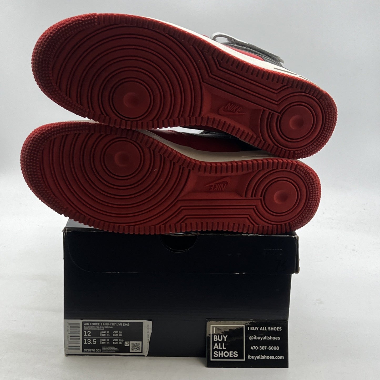 Size 12 - Nike Air Force 1 High 07 LV8 EMB 75TH NBA Anniversary (DC8870 001)