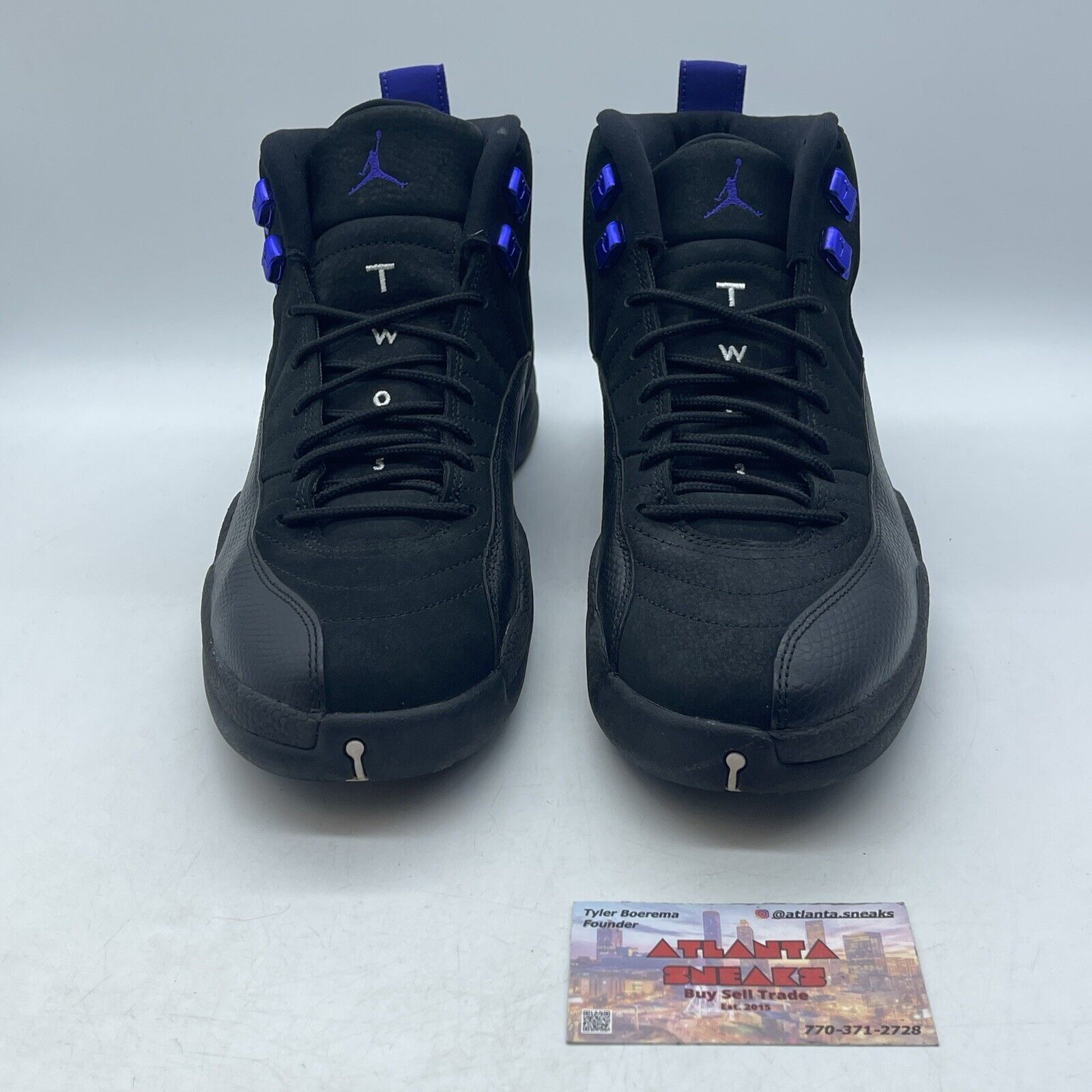 Size 10 - Air Jordan 12 Retro Dark Concord Black Purple Suede (CT8013-005)