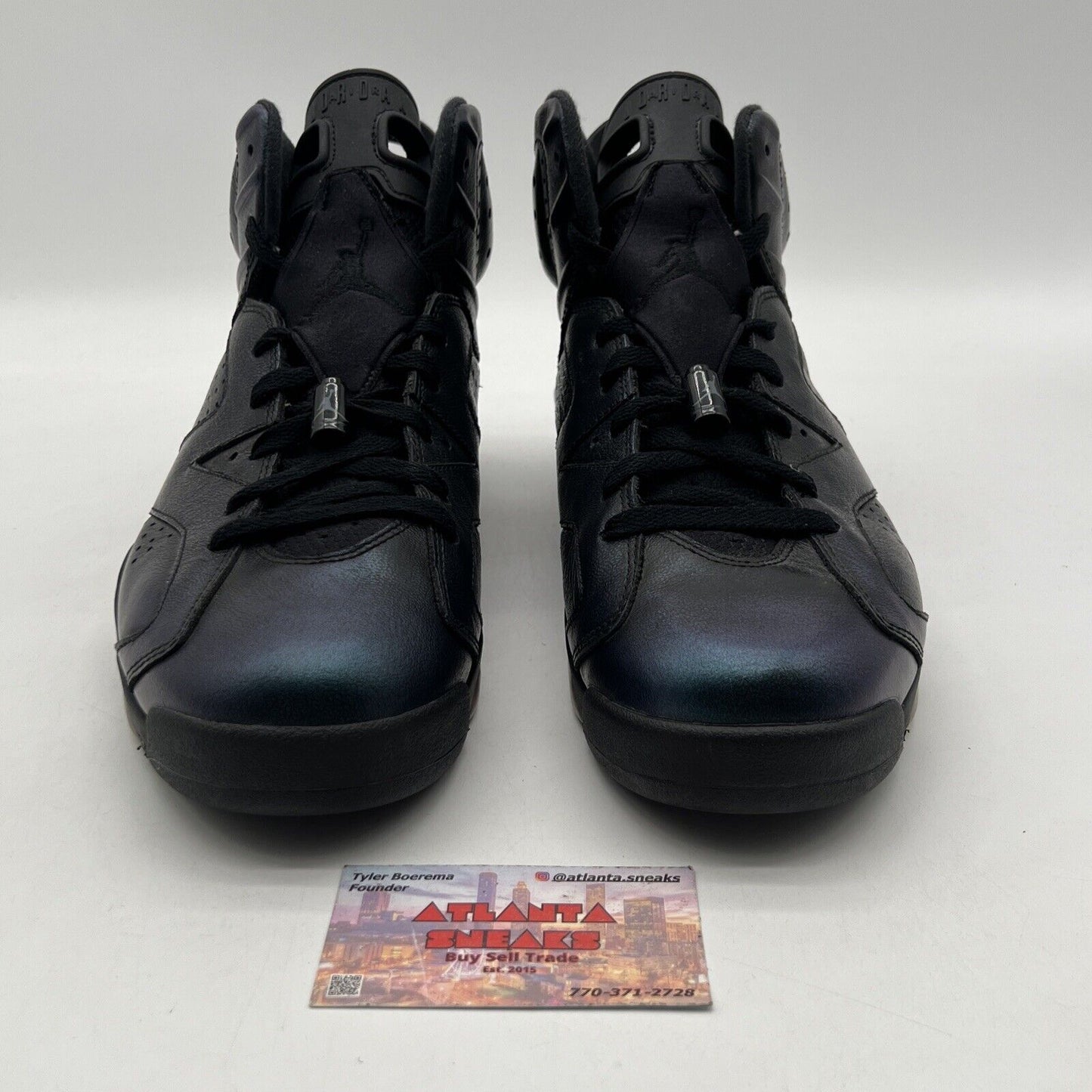 Size 11.5 - Air Jordan 6 Retro All Star - Chameleon Blue Purple (907961-015)
