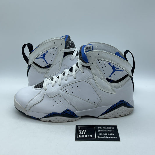Size 9 - Air Jordan 7 Retro DMP Orlando Blue White Leather (304775-161)