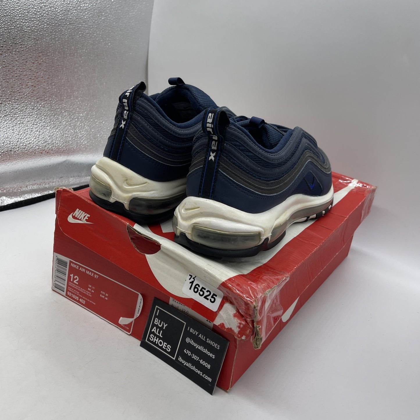 Size 12 - Nike Air Max 97 Obsidian (921826-402)