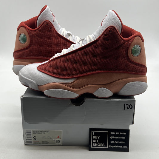 Size 9 - Air Jordan 13 Retro Dune Red (DJ5982-601)