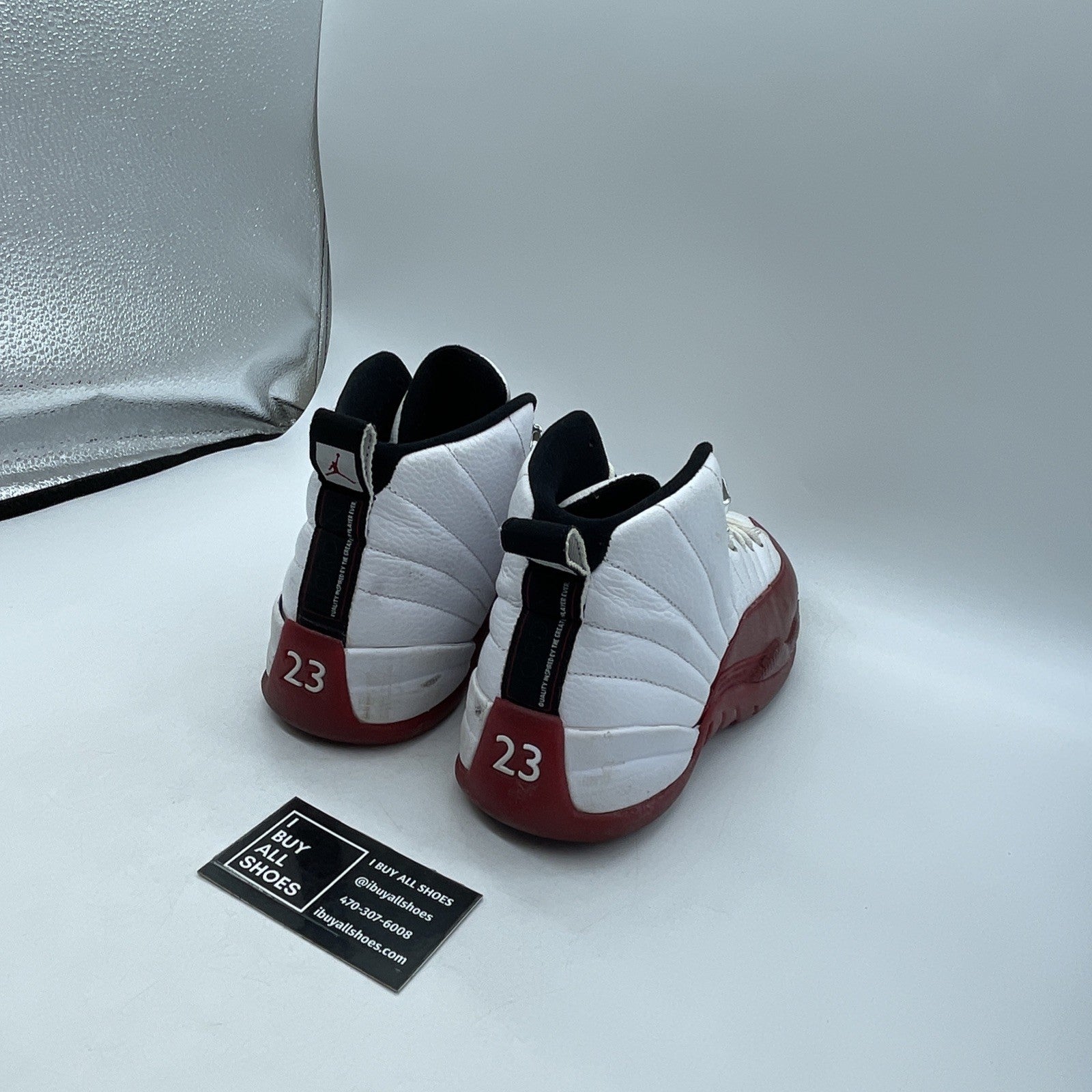 Size 8.5 - Air Jordan 12 Retro 2009 Cherry (130690-110)