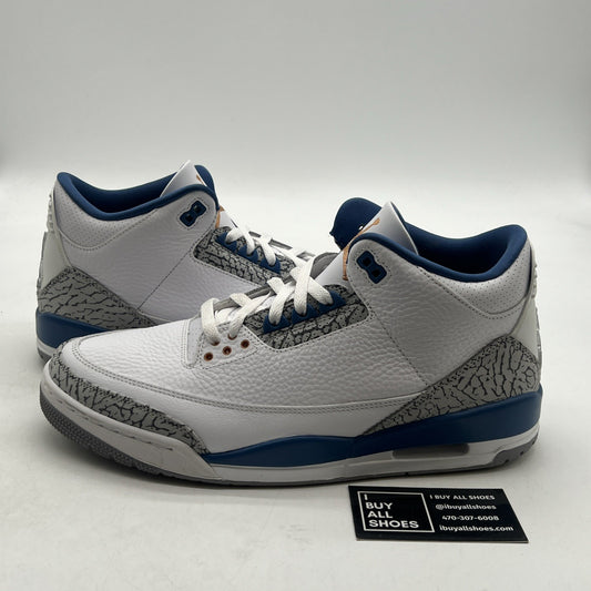 Size 11.5 - Air Jordan 3 Retro Mid Washington Wizards (CT8532-148)